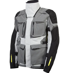 Veste de moto d'aventure de haute qualité, multi-poches, équipement de conduite en Cordura pour les voyages - Product Image 4