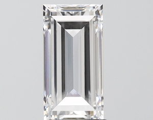 Diamant de laboratoire cultivé de 3,00 carats, taille baguette, couleur D, pureté FL, certifié IGI, pour la fabrication de bijoux - Product Image 2