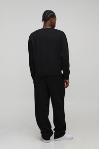 Sweat-shirt en molleton 100% coton à coupe régulière, imprimé numérique personnalisé, poids lourd, vente en gros, uni, teint en pièce, pour l'hiver - Product Image 5