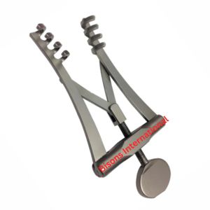 Retractor Mastoides Manual Allport BISONS de Acero Inoxidable, Instrumento Quirúrgico ORL, Herramienta de Retracción Autoestable para Cirugía de Oído - Product Image 2