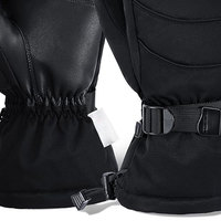 Nouvelles gants de ski sportifs toutes saisons, design innovant, paume en néoprène respirant, fermeture à enfiler, unisexe, mitaines de snowboard