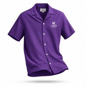 เสื้อเชิ้ตฮาวายแบบสั่งทำสำหรับผู้ชาย ผ้าโพลีเอสเตอร์พรีเมียม พิมพ์ลายแบบซับลิเมชั่น คอปกแบบแคมป์ ลวดลายทรอปิคอล เหมาะสำหรับใส่ไปเที่ยวพักผ่อน สไตล์ลำลอง รับผลิตแบบ OEM - Product Image 2