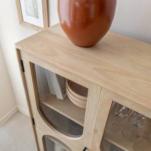 Vitrina de exhibición de madera de mango de 2 puertas Vandana Maxima Stellar - Product Image 2