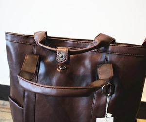 Mochila de cuero Mochila de viaje de cuero Bolsa de ordenador portátil hecha a mano para regalos de San Valentín - Product Image 5