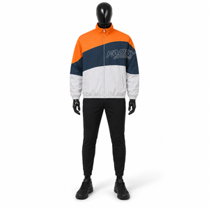 <b>Men</b> Women Custom Lightweight Windbreaker <b>Jacket</b> Waterproof Color Block Sportswear Outdoor <b>Running</b> Track Zip Up Bomber <b>Jacket</b> - Product Image 2