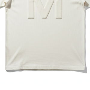 เสื้อยืดพิมพ์ลายพัฟฟ์แบบกำหนดเองสำหรับผู้ชาย โลโก้ 3 มิติ ปั๊มนูน พิมพ์ลายสกรีนตามสั่ง ผ้าฝ้าย 100% เนื้อหนา เสื้อยืดสตรีทแวร์ - Product Image 3