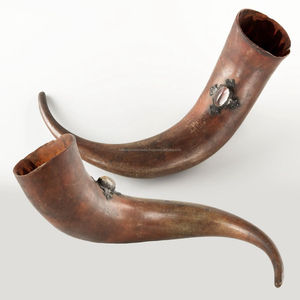 Authentic Natural Craft Agate Viking Horn Drinking Horn Polished Wholesale Wedding Gift with <b>Stand</b> for Viking Decoration - Product Image 1