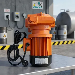Pompe de transfert de diesel à débit libre 600 W 100 LPM Monster AC220V avec réservoir/support mural/montage au sol - Product Image 2