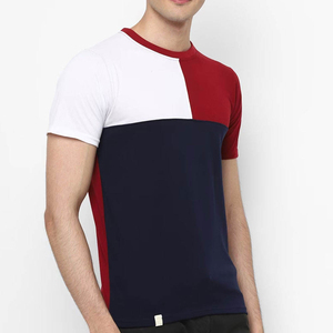 Camiseta Deportiva de Manga Corta para Hombre, de Alta Calidad, Color Sólido, Secado Rápido, Poliéster/Algodón, para Adultos, Venta en Línea 2026 - Product Image 4
