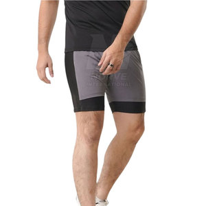 Shorts hybrides personnalisés pour l'entraînement – Nouvelle collection en promotion en ligne – Meilleur prix - Product Image 2