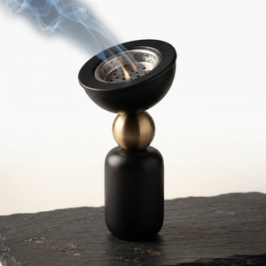 Wholesale Middle East Ramadan Eid Gift Luxury Home Fragrance <b>Oud</b> <b>Bakhoor</b> Burner Arabic Style Aromatherapy Decoration For Living - Product Image 5