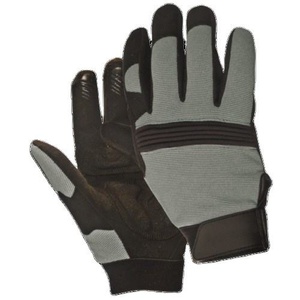 ถุงมือทำงานหนังสังเคราะห์อมาราคุณภาพพรีเมียม ทนทานสูง ถุงมือเพื่อความปลอดภัยในการก่อสร้าง ระบายอากาศได้ดี ทนต่อการเสียดสี - Product Image 1