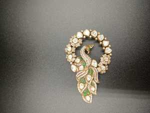 Broche de Lujo con Diseño de Pavo Real, Plata de Ley 925, Unisex, Regalo para Fiesta de Compromiso, Joyería Hecha a Mano para Boda - Product Image 6