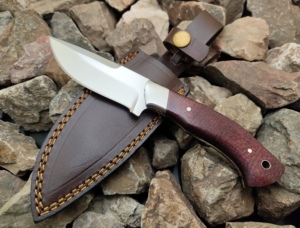 Couteau d'extérieur durable avec une poignée confortable et une lame en acier inoxydable pour le camping, la survie et les activités de plein air - Product Image 5