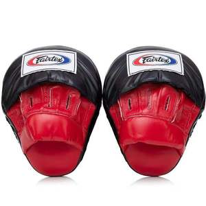 Erix Sports Oem Custom Made Best Selling High Quality Fairtex Boxing Focus Mitts Genuine Leather Durable Target Focus Pads - Product Image 1