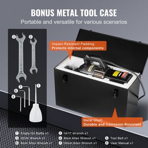 Tagliatrice Idraulica Elettrica Portatile da 2000W, Utensile ad Alta Potenza per Tagliare Fili di Ferro fino a 1 Pollice # 8 Barre di Armatura da 4-25mm in 3,5 Secondi - Product Image 3