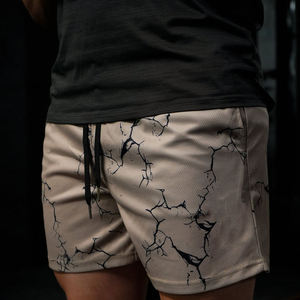 Shorts de sport respirants pour hommes, tissu léger et doux, coupe confortable, taille élastique, idéal pour le fitness, fabricant OEM en gros - Product Image 2