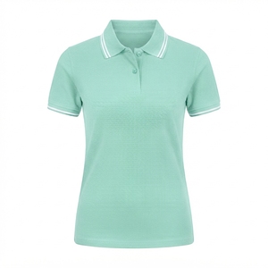 Polo de Mujer de Alta Calidad, Transpirable, de Secado Rápido, Ecológico, Tejido de Punto, Informal, Manga Corta, Corte Regular, OEM - Product Image 4