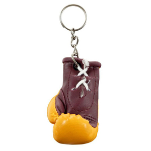 High Quality PU Boxing Glove Keychain for <b>Car</b> <b>Mirror</b> Decoration Personalized Boxing Gloves Keychain Custom Logo OEM Wholesale - Product Image 3