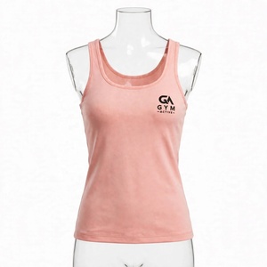 Camiseta sin Mangas GYM ACTIVE, Tejida, Sólida, para Fitness, Verano, Transpirable, Absorbe el Sudor - Product Image 3