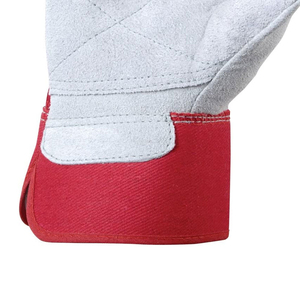 Customized Brand Heat Resistant <b>Long</b> Leather Working <b>Gloves</b> Safety Cuff Lightweight Durable High Quality Oem Service Pakistan - Product Image 6