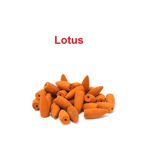 Natural Lotus Bullet <b>Backflow</b> <b>Incense</b> <b>Cones</b> Wholesale Supply From Best Brand ( Orange) - Product Image 1