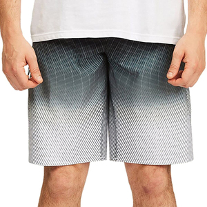 Shorts de plage décontractés pour hommes, écologiques, à séchage rapide, avec cordon de serrage à la taille et poche. - Product Image 5