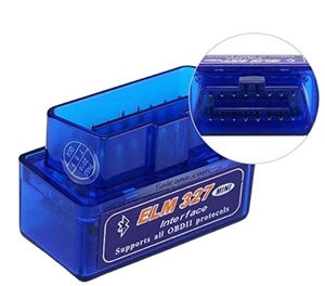 Para escáner Bluetooth ELM327 OBD II con pantalla LCD de 12-24V, lector de diagnóstico de coche Android compatible con ruso español Rgrinkumotors - Product Image 1