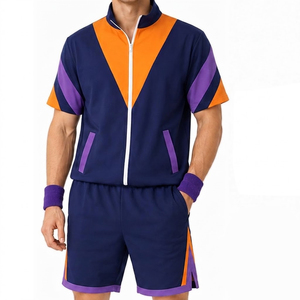 Everyday Active Men Windbreaker Shorts Set <b>Top</b> Seller Modern Design Men Windbreaker Shorts Set For Outdoor Wear - Product Image 1