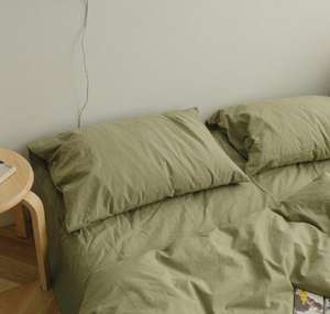 ชุดเครื่องนอนผ้าห่มนวมผ้าฝ้าย 100% พร้อมผ้าปูที่นอนสำหรับเตียงควีนไซส์ เตียงฟูลไซส์ เตียงคู่ เตียงเดี่ยว ผ้าระบายอากาศได้ดี ใช้ในบ้าน - Product Image 3