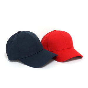 Unisex Navy Blue Mesh Baseball Cap With White Raised Rubber Logo Adjustable Fit Casual Style - Product Image 2