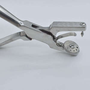 Pince à perforer le diaphragme gingival chirurgical en caoutchouc, modèle GS-DF-0010, Classe I, finition argentée, réutilisable, garantie 3 ans - Product Image 6