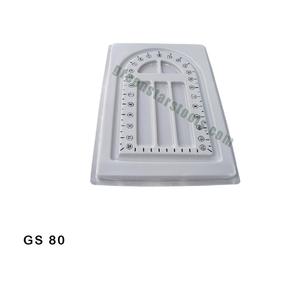 Plastic <b>Bead</b> <b>Board</b> Jewelry Tools 13 x 8.75 Inch Flocked Beading Design <b>Board</b> with Storage Jewelry Making Tools | Item No GS-80 - Product Image 2