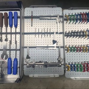 Cervical Retractor Spine Set <b>Titanium</b> Blades Manual ISO13485 Certified CE Premium German Quality Re-usable Maher Class I 2-Year - Product Image 1