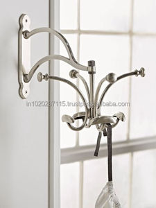 Crochets muraux en métal de qualité supérieure en fer de style industriel pour accrocher un manteau dans les entrées chambres salles de bain ou vestiaires à la maison - Product Image 6