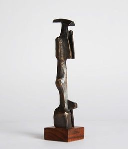 Escultura Moderna de Lujo en Aluminio con Diseño Abstracto, Arte Decorativo Hecho a Mano para Decoración de Mesa de Oficina u Hogar, Estatua de Arte Metálico con Base Negra - Product Image 3