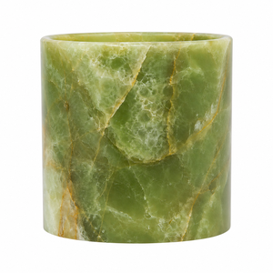 Verre à whisky en onyx naturel, artisanal, de luxe, en pierre, vente en gros, logo personnalisé - Product Image 2