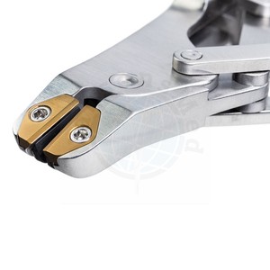 Cortador de Alambre Manual Hercules TC GOLD-CUT de 15 cm y 1.6 mm para Alambre Duro y Blando, Instrumento Quirúrgico Ortopédico Profesional de Acero Inoxidable - Product Image 3