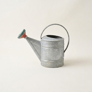 Handcrafted Vintage Galvanized Iron Watering Can Durable Rustic Metal <b>Garden</b> Tool For Indoor & Outdoor Plants Antique Style Can - Product Image 5