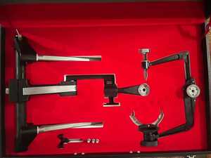 Ensemble de rétracteurs Meyfield pour neurochirurgie, en acier inoxydable, pince crânienne à trois points, fixation chirurgicale de la tête, stabilisation crânienne - Product Image 1