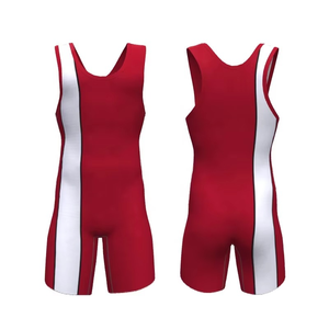 Singlet de lucha sublimado personalizado con etiqueta privada para hombres y mujeres, tela de compresión de alto rendimiento, uniforme de equipo transpirable. - Product Image 1