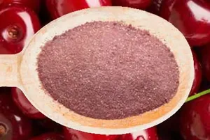 Poudre d'extrait de cerise noire Prunus Serotina Qualité alimentaire Pureté 80% Qualité d'exportation d'Inde - Product Image 3