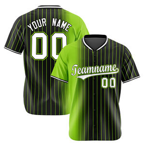 Jersey de Béisbol Personalizado con Nombre Impreso al Mejor Precio, 100% Poliéster, Ropa Deportiva Transpirable para Adultos, Tallas Grandes para Béisbol y Sóftbol - Product Image 5