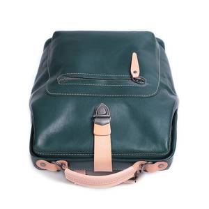 Signature Vintage Leather <b>Backpack</b> Waterproof Anti-Theft Laptop Rucksack Genuine Leather Craft LBP-0390 - Product Image 6