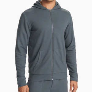 Vêtements de sport en gros, sweat-shirts d'entraînement pour hommes, sweat-shirts à fermeture éclair intégrale, logo personnalisé imprimé, sweat-shirts pour hommes, toutes les couleurs et disponibles - Product Image 1