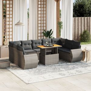 Ensemble de canapé de jardin gris - Product Image 1