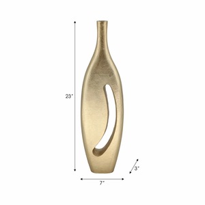 Vase Moderne en Fer Craquelé pour Centre de Table, Décoration de Table de Luxe pour Mariage, Salle à Manger et Salon - Product Image 2