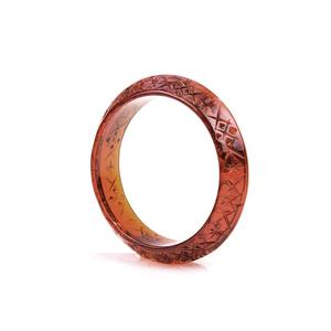 Nouveau bracelet sculpté au design élégant avec motif pyramidal géométrique, bijou unisexe classique pour femme, idéal pour mariage et fête - Product Image 4