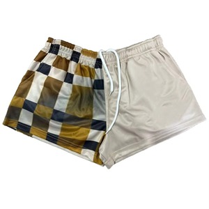 Men's Floral Print Breathable Quick Dry <b>Shorts</b> Summer Drawstring Elastic Waist Front Logo <b>Polyester</b> Sport <b>Shorts</b> - Product Image 2