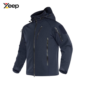 Chaqueta Softshell XEEP Personalizada, Informal, con Capucha, para Invierno, Modelo XC-SSJ-09, Transpirable, de Secado Rápido, para Hombre, Ligera, con Forro Polar Cálido - Product Image 1